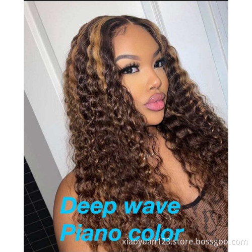 13x4 Lace Front Human Hair Wigs For Black Women Brazilian Virgin Hair Cuticle Aligned Hair Wig Unprocessed Transparent Lace Wig